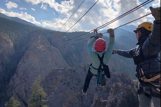 Woods Course Zipline Tour in Seven Falls - Just The Basics