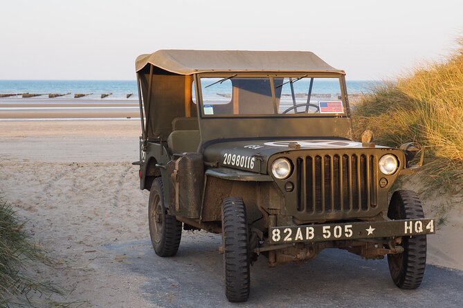 WW2 Jeep Tour Utah Beach Half Day - Key Points