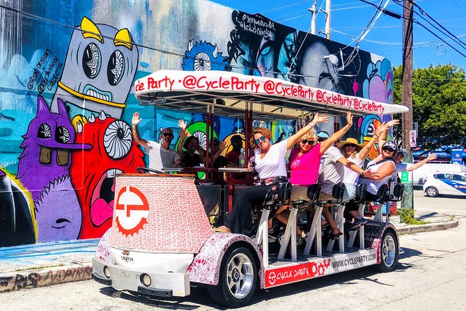 Wynwood Party Bike Bar Crawl - Just The Basics