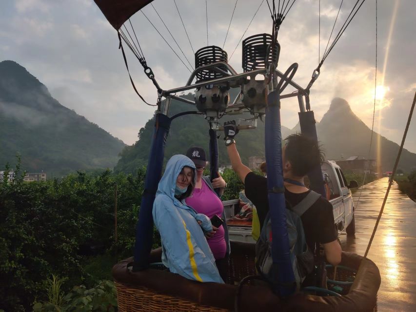 Yangshuo Hot Air Ballooning Sunrise Experience Ticket - Just The Basics