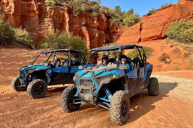 YOU DRIVE!! Guided 4 Hr Peek-a-Boo Slot Canyon ATV Tour - Just The Basics