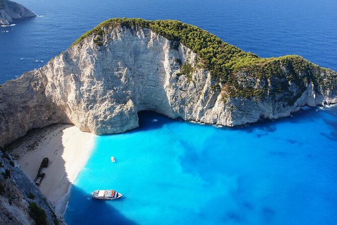 Zakynthos Private Tour to Navagio Shipwreck by Land and Sea - Key Points