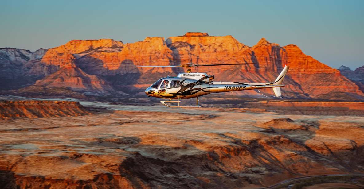 Zion National Park: 10- or 20-Minute Scenic Helicopter Tour - Key Points