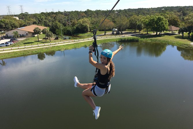 Zip Line Adventure Over Tampa Bay - Just The Basics