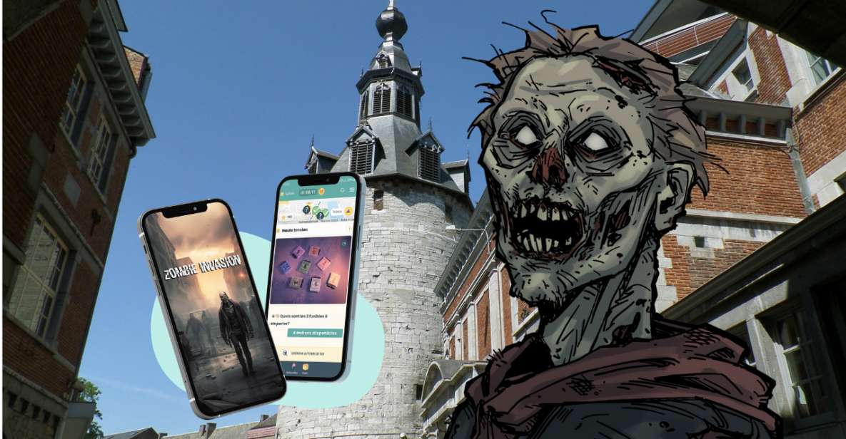 Zombie Invasion" Namur : Outdoor Escape Game - Key Points