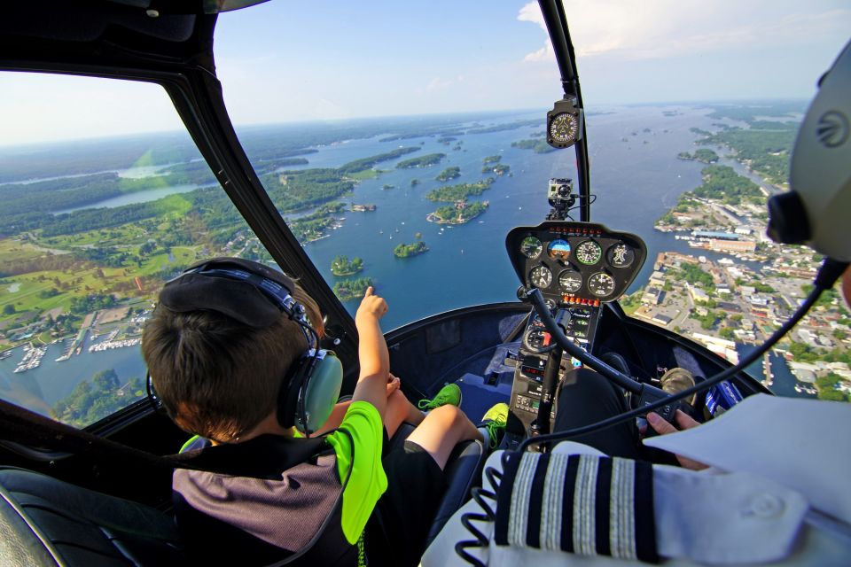 1000 Islands: 10, 20, or 30-Minute Scenic Helicopter Tour - Key Points