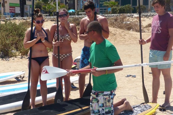 1,5-Hour Beginners Stand up Paddle Course in Caleta De Fuste - Key Points