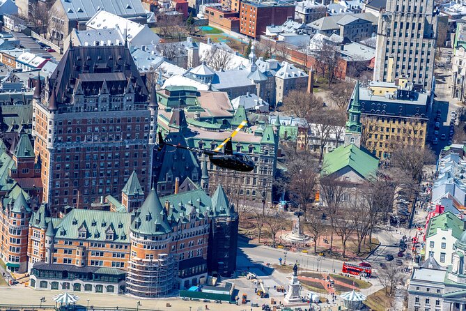 15 Minute Helicopter Tour Over Québec City 40KM - Key Points