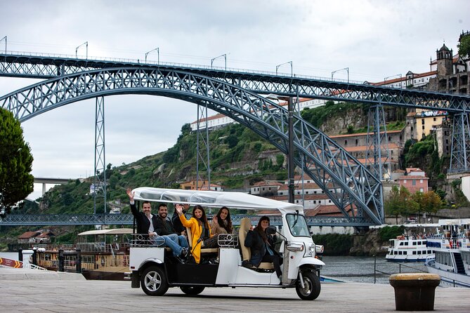 1.5-Hour Private Electric Tuk Tuk Sightseeing Tour Historic Porto