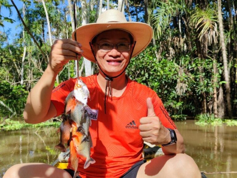 1 Day Excursion to Pacaya Samiria Reserve Piranha Fishing