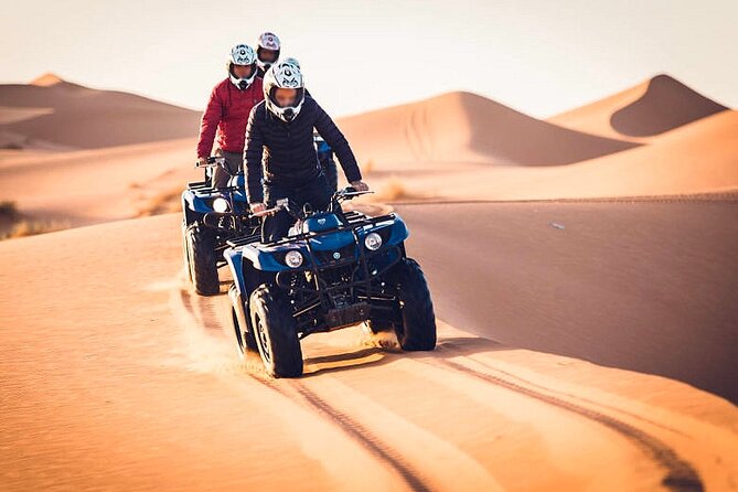 1 1 hour quad crossing the dunes of merzouga in the sahara 1-Hour Quad Crossing the Dunes of Merzouga in the Sahara