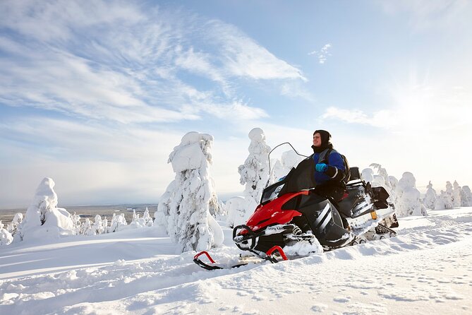 1-Hour Snowmobile Safari Adventure in Rovaniemi