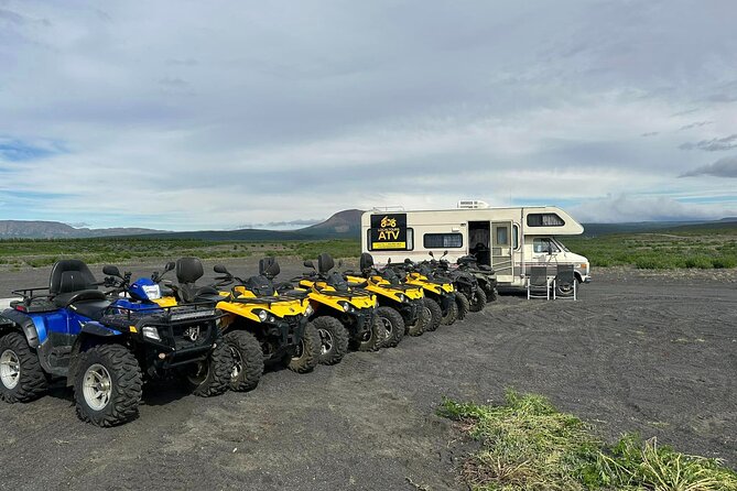1 Hrs ATV Quad Trip Down With Glacier River Northeast of Iceland