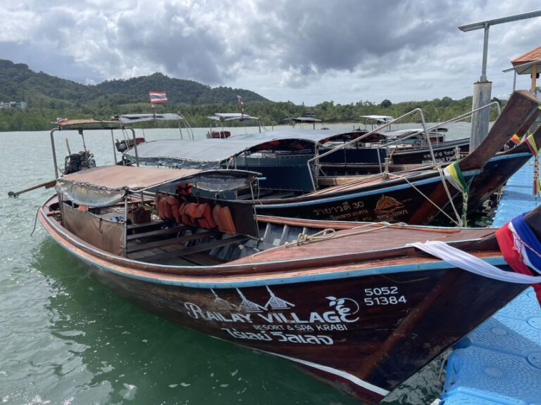 (1 Way) Join Boat From Ao Nam Mao to Railay