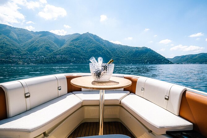 1H Private Cruise Lake Como Tender Yacht Invictus 9 Pax