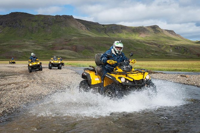1hr ATV Adventure & Caving From Reykjavik
