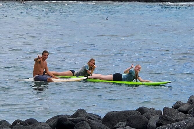 1 2 hour guided private surf lesson in kona 2-Hour Guided Private Surf Lesson in Kona