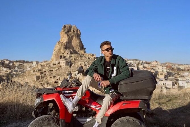 1 2 hour sunset quad bike tour in cappadocia with transfer 1 atv for 2 persons 2-Hour Sunset Quad Bike Tour in Cappadocia With Transfer (1 ATV for 2 Persons)