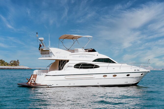 1 2 hours dubai marina 50ft private luxury yacht sightseeing tour 2 Hours Dubai Marina 50ft Private Luxury Yacht Sightseeing Tour