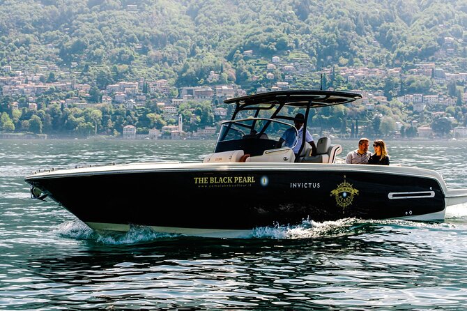 2H Private Cruise on Lake Como Tender Yacht Invictus 9 Pax