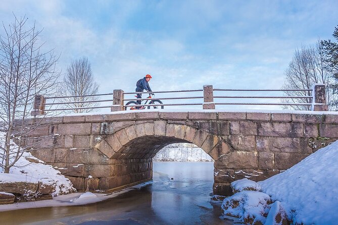 1 2h winter bike tour riversides of rovaniemi 2h Winter Bike Tour - Riversides of Rovaniemi