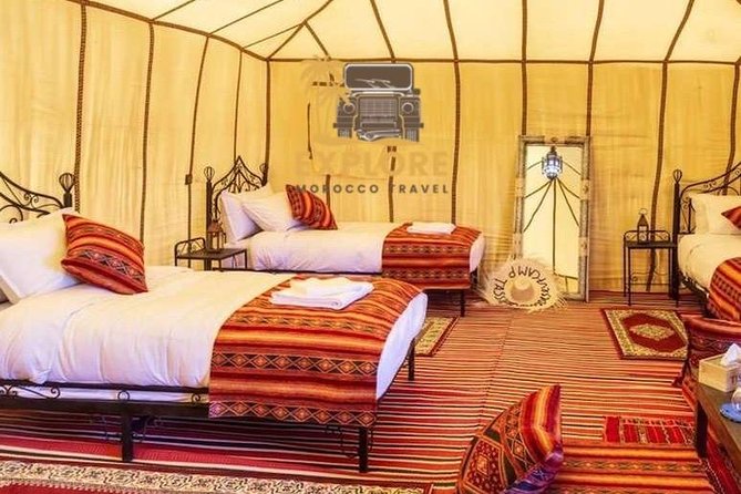 3 Days Private Tour From Marrakech to Fes With Luxury Desert Camp