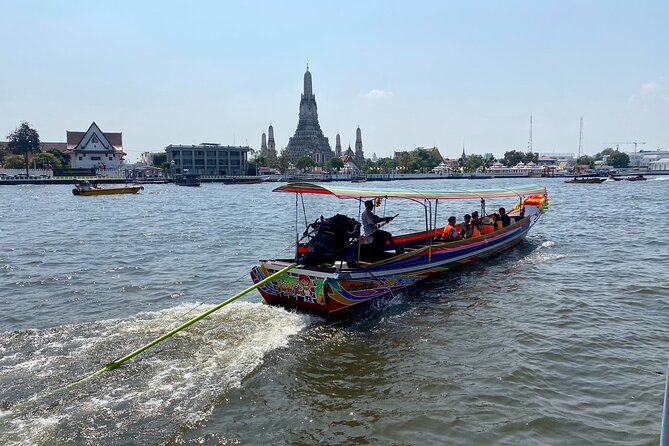 3-Hour Bangkok Floating Market and Big Buddha Temple Canal Tour