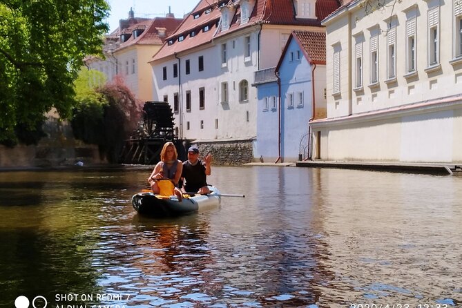 3 Hour Canoe Tour in Prague Centre