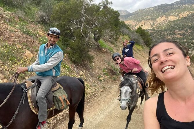 3-hour Horseback Ride Mountain and Beach Morocco