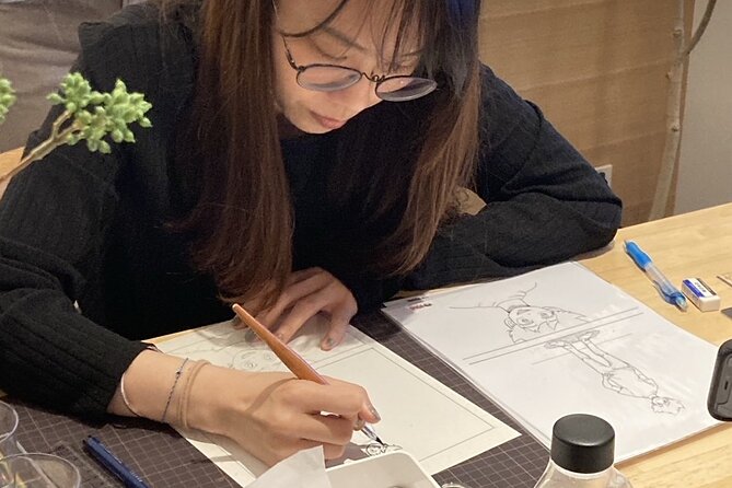 3-Hour Manga Drawing Workshop in Tokyo