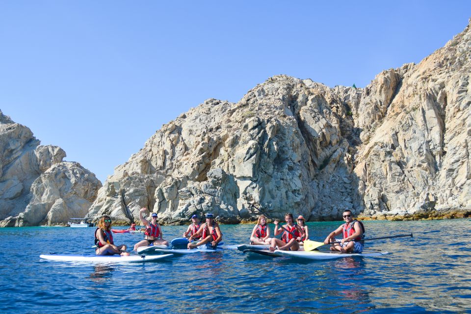 1 3 hour stand up paddle and snorkel at los cabos 3-Hour Stand up Paddle and Snorkel at Los Cabos