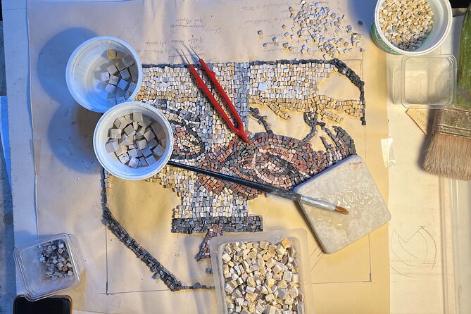 3 Hours Mosaic Workshop in Trastevere