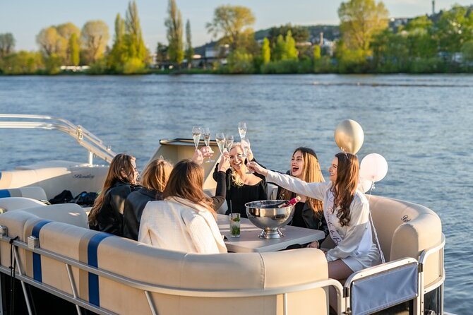 3 Hours Prague Private Boat Cruise Beer or Prosecco Unlimited