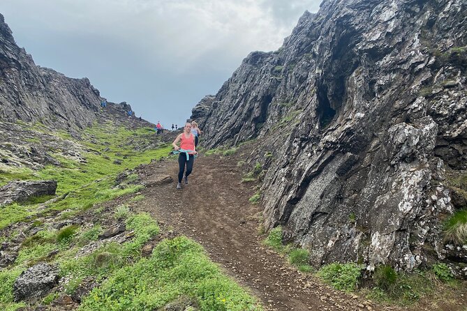 3-Hours Volcano City Trail Running Tour in Reykjavik