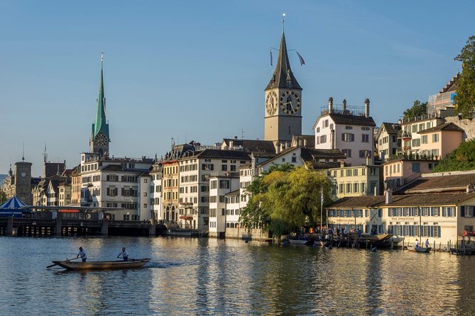 3 in 1: Zurich Walking Tour – Cruise on the Lake – Cable Car Ride to Felsenegg