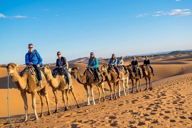 4 Day Desert Tour From Fez to Marrakech Through Merzouga, Valleys & Ouerzazat