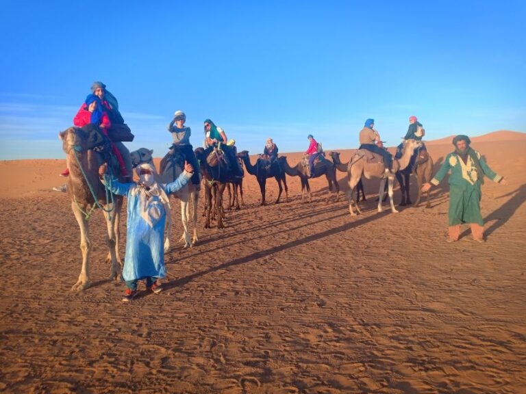 4 Days Desert Tour From Marrakech to Merzouga Erg Chebbi