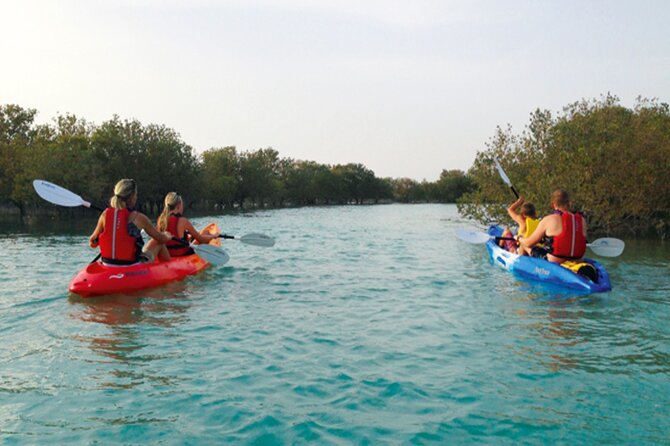 4 Hours Purple Island Mangroves Kayaking Adventure in Qatar