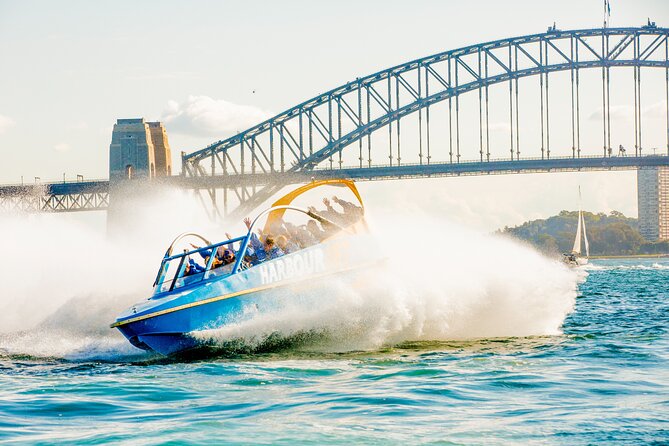 45-Minute Sydney Harbour Adventure Jet Boat Ride