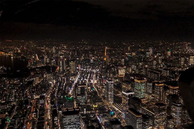 [50 Min] City Lights Helicoptertour: Tokyo and Yokohama Plan