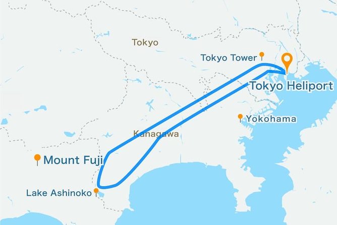 [70 Minutes] Tokyo-Mt.Fuji Tour: Mt. Fuji Helicopter Tour - Inclusions