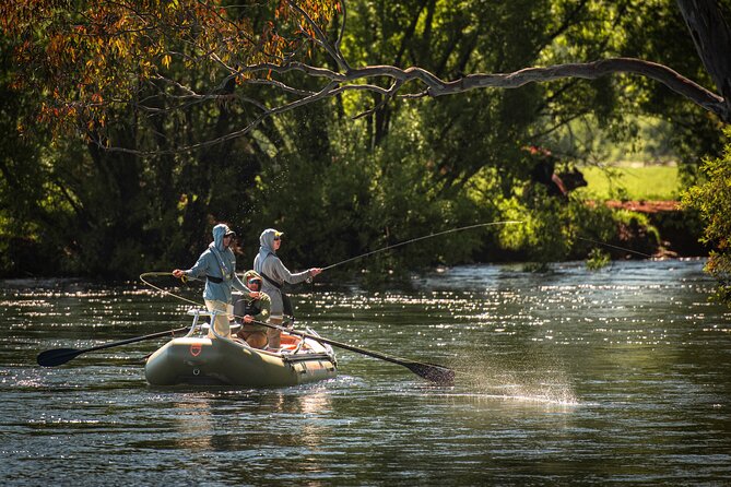 8 Hours Private Fly Fishing Drift Boat Day on the Tumut River