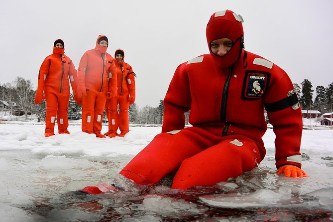 90-Minute Survival Suit Ice Swimming Experience, Helsinki