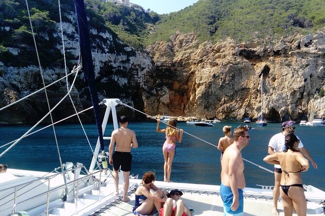 A Day at Sea on a Catamaran From Calpe or Altea With Barbecue