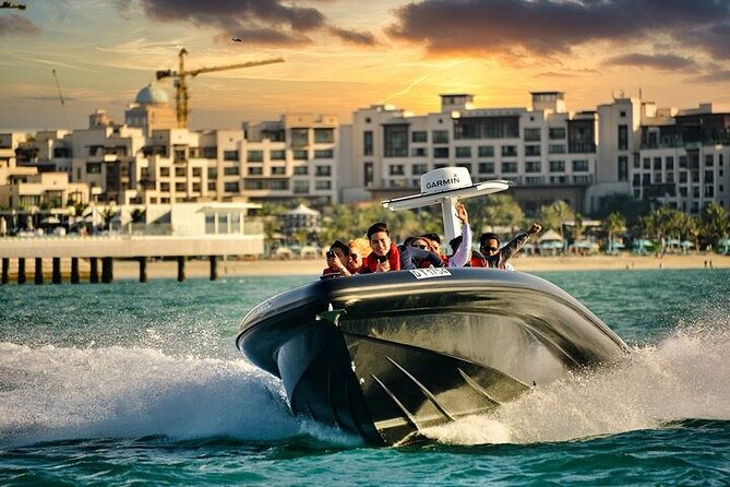 A Small-Group Speedboat Tour of Dubais Top Coastal Sights