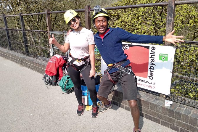 ABSEIL EXPERIENCE off Millers Dale Bridge THE BEST in Derbyshire & Peak District