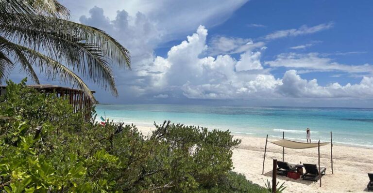 Admission to Duna Beach Club at Xpu Ha, Riviera Maya