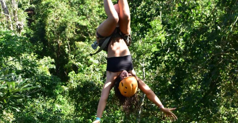Adrenaline Tour: Atv, Ziplines and Cenote Swim Experience