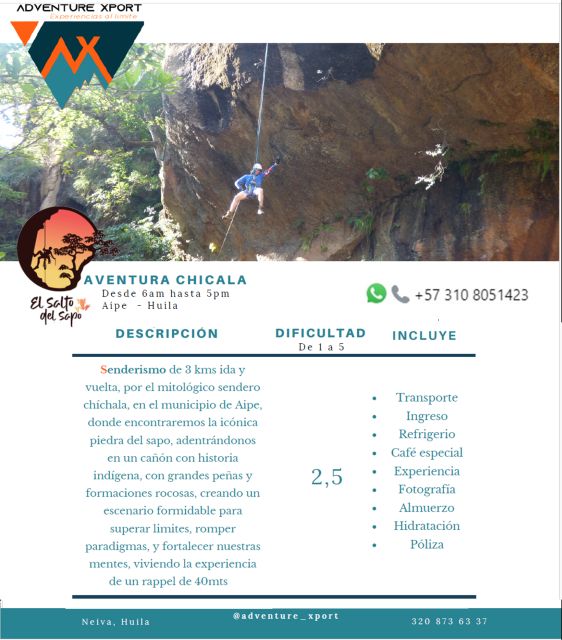 1 adventure to el fraile canyon of idols and chicala trail and rappelling Adventure to El Fraile, Canyon of Idols, and Chicalá: Trail and Rappelling