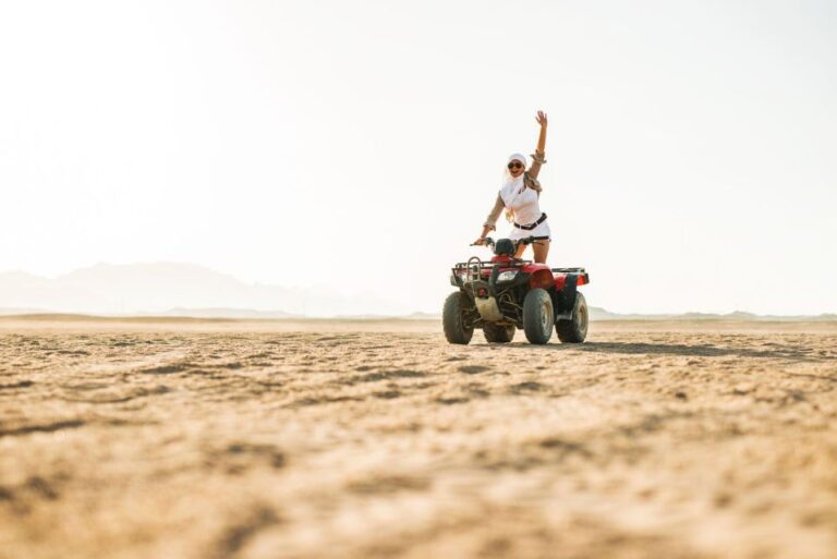 Agadir: Beach and Dune Quad Biking Adventure With Snacks